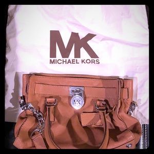 Michael Kors Brown Leather Purse